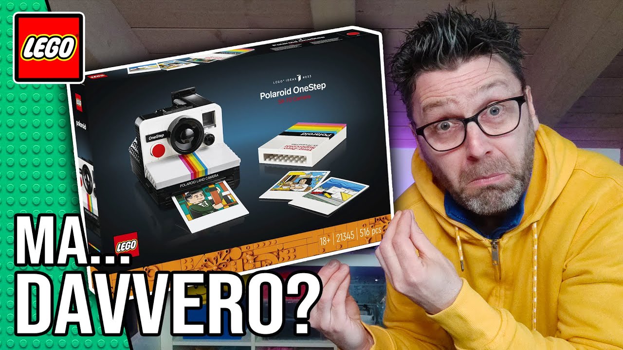 LEGO NEWS - SET 21345 Fotocamera Polaroid OneStep SX-70 - MA SCHERZIAMO?  ASSURDO, NON è CONCEPIBILE! 