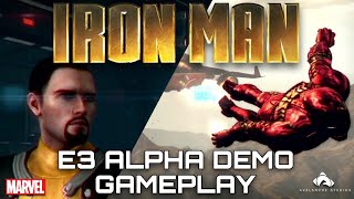 E3 Alpha Demo Gameplay | IRON MAN (2012) Avalanche Studios