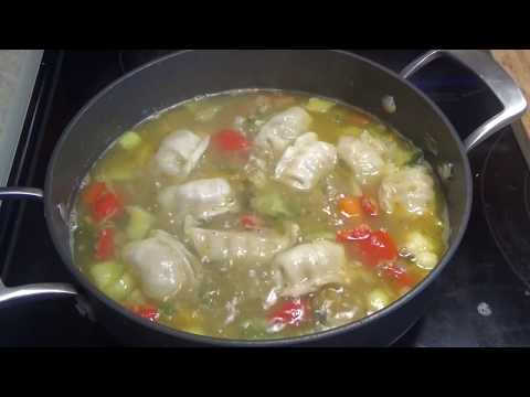 Vegetable Soup with Potstickers - Episode 552