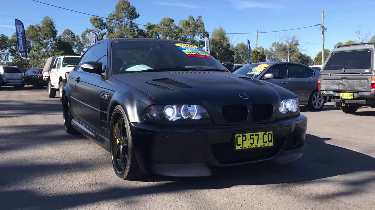 2000 BMW E46 330Ci Manual YouTube