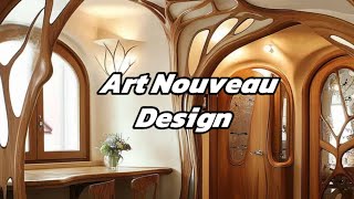 Introduce the art nouveau architecture(interior design)