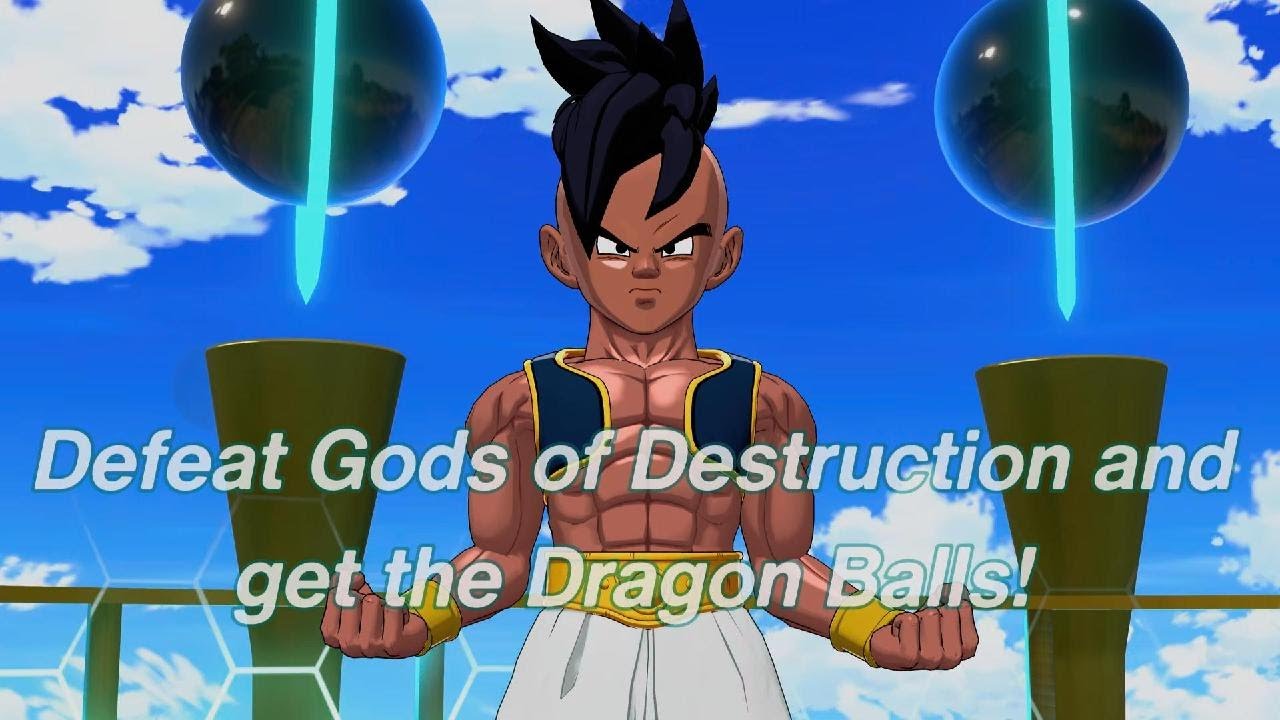 Vegito the destroyer vs. Majuub in gekeshin sqaudra