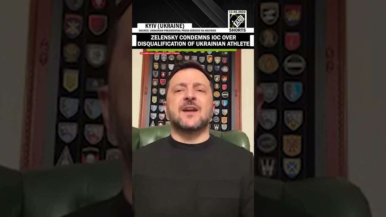 Зеленский резко раскритиковал МОК за дисквалификацию украинского скелетониста из-за «шлема памяти».