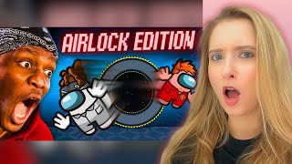 Reaction to SIDEMEN AMONG US AIRLOCK MADNESS