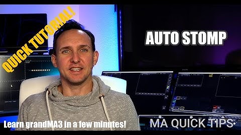 Auto Stomp #grandMA3QuickTips 017 // Lacave-Insight