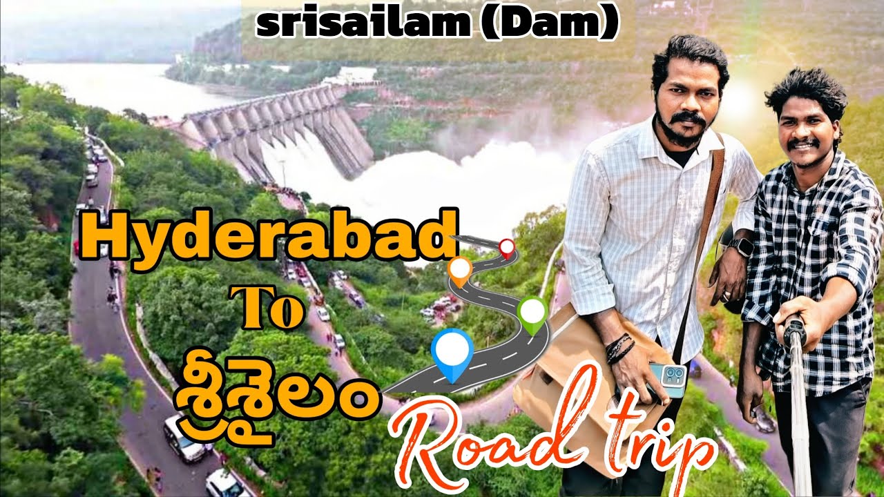  🔥 Hyderabad to శ్రీశైలం Bike Ride | Srisailam Dam View | Forest Ghat Ride | Moto Vlog