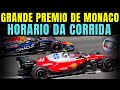 F1 2026 - GP DE MONACO - HORARIO DA CORRIDA E REPRISE NA TV GLOBO E SPORTV 3