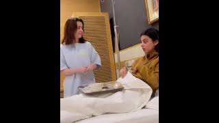 Hania Amir At Hospital for Yashmin Gill || Part 1 #haniaamir
