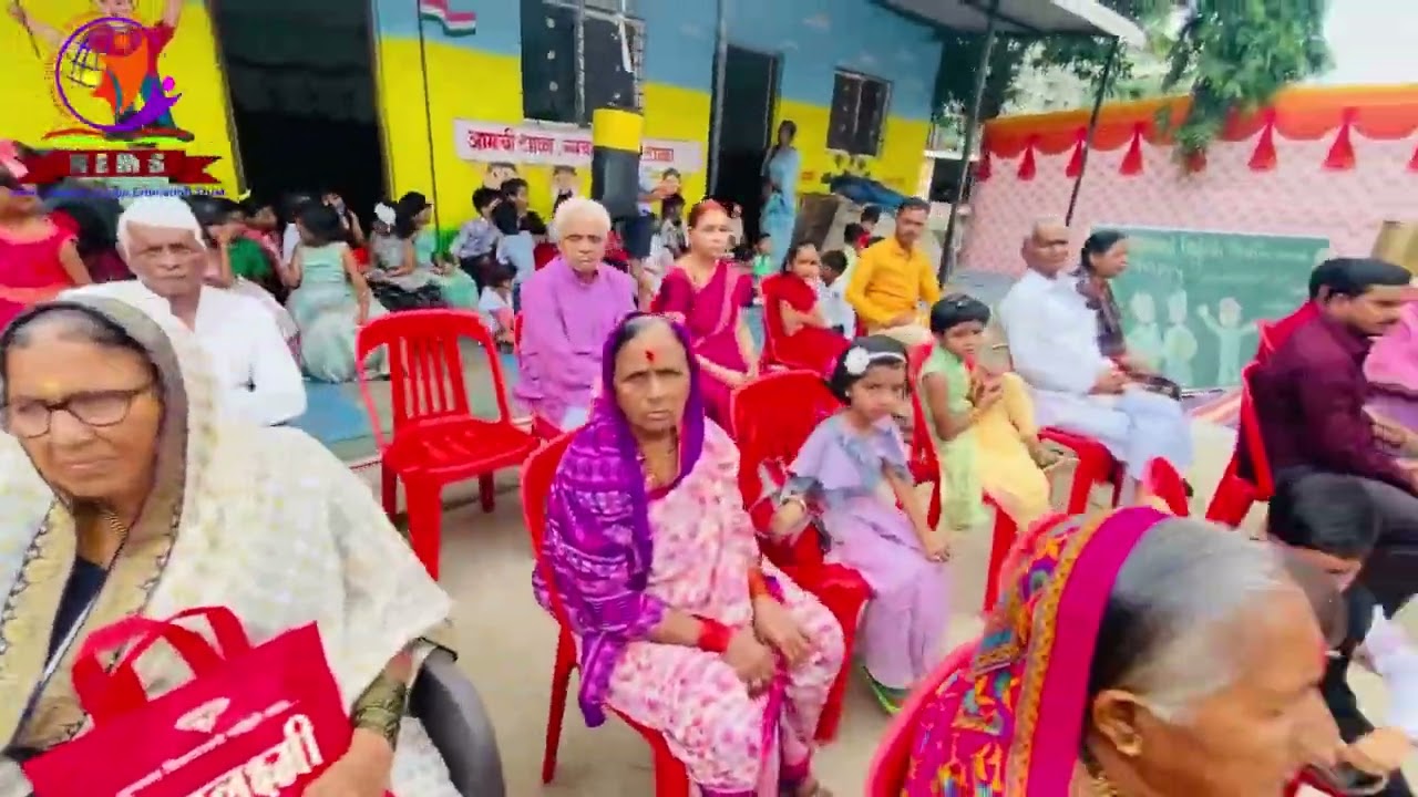 Grandparents Day And Back To 90’s Retro Theme Celebration In National English Medium School Charholi