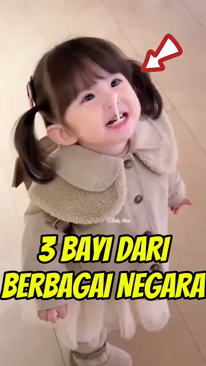 3 BAYI DARI BERBAGAI NEGARA(NOMOR 3 KOCAK BANGET)❗🤣#shortvideo #shorts