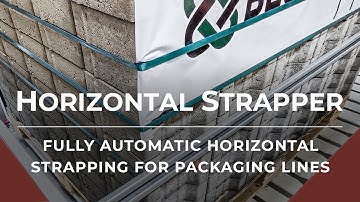 HORIZONTAL STRAPPER | Fully automatic horizontal strapping machine | W RENT