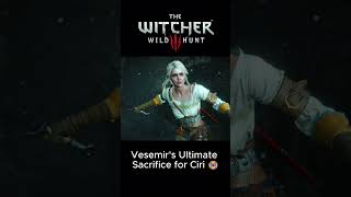 Vesemir's Ultimate Sacrifice for Ciri 😭