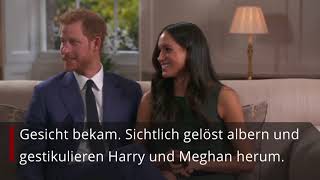 Hinter den Kulissen des Interviews: So verliebt sind Prinz Harry und seine Meghan wirklich