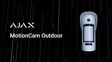 Ajax MotionCam Outdoor: Photo verification of alarms for outdoor security