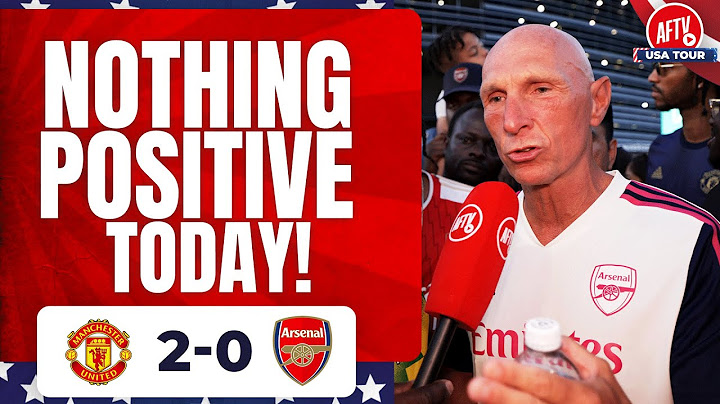 There Was Nothing Positive In Our Performance! | Arsenal 0-2 Man United (Lee Judges)