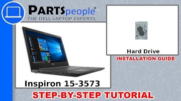 Dell Inspiron 15-3573 (P63F004) Hard Drive How-To Video Tutorial
