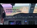 Air France Airbus A380 Last Flight | Cockpit View Final Landing | Storage at Teruel Airport, Spain