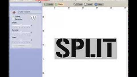 Identifying the font in text with split letters in Imagaro Z