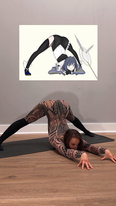 Contortion trend! How did I do?? #contortion #anime #flexible #gymnast