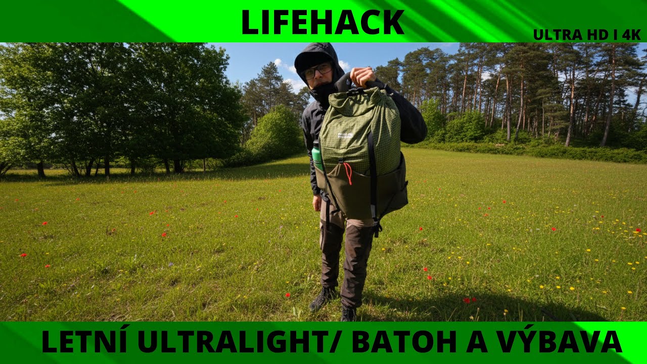 Letní Ultralight Batoh a Výbava 