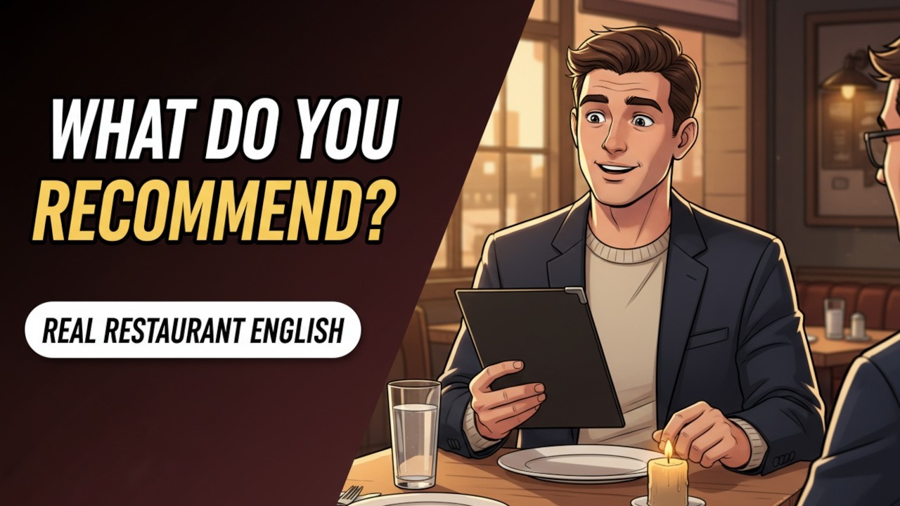 Sound Natural When Ordering Food | Everyday English Practice Podcast