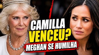MEGHAN TOMA ATITUDE DESESPERADA E BUSCA PERDÃO DA RAINHA
