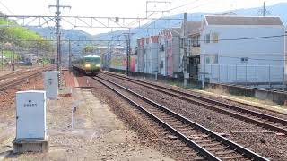 2817M  普通  京都行  JR西日本117系S6⑥  山科駅 到着  2021年4月8日(木)撮影
