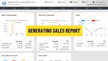 (ENG) Sales Report - Sales Report (Webmax ERP System) (V3)