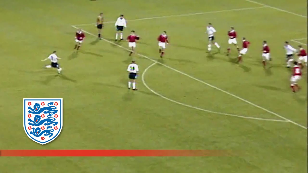 steph houghton injury England v Switzerland 1995 | From The Archive