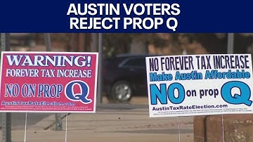 Election 2025: Austin voters reject Proposition Q | FOX 7 Austin