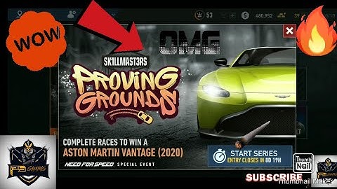 Aston Martin Vantage(2020) event proving grounds ps gaming