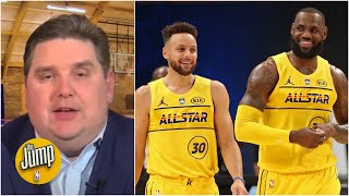 Brian Windhorst: LeBron James started recruiting Steph Curry during All-Star break | The Jump