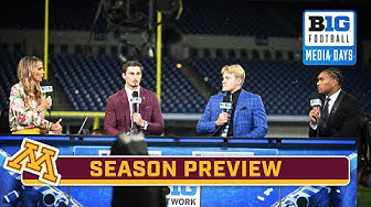 Minnesota's Max Brosmer, Cody Linderberg & Darius Taylor Preview the Season |B1G Football Media Days thumbnail