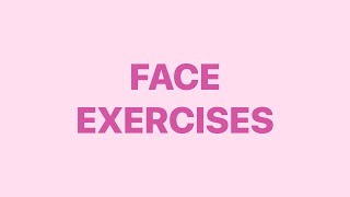3MIN FACE EXERCISES//EXERCISES TO LOSE WEIGHT ON THE FACE//6 FACE EXERCISES//FACE WORKOUT
