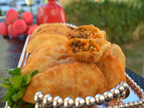 Turkish Deep-Fried Dumplings - Turkish Sham Borek Recipe