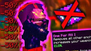 The Admins stole 50% of my damage in Hypixel Skyblock...