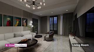 Modern Living Room | Soft Furniture Growth Animation | Modern Interior Design screenshot 4