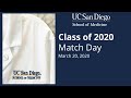 Match Day 2020 - UC San Diego School of Medicine