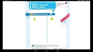 Grade 2 Math: Select and Use Metric Tools