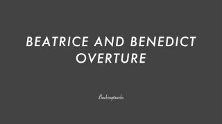 BEATRICE AND BENEDICT OVERTURE chord progression - Backing Track (no piano)