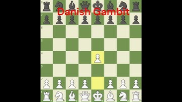 Danish Gambit #chess #chessgame #chessopening #puzzle #chessstrategy #checkmate #chesscom #games