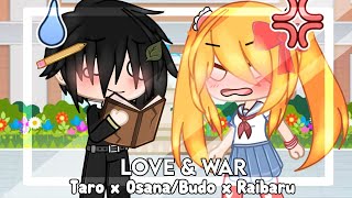 Love & War | Taro x Osana | Budo x Raibaru | Yandere Simulator | Gacha Club
