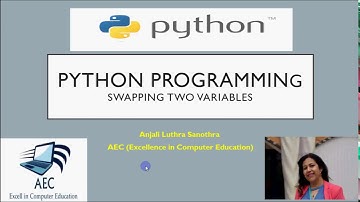 Python Tutorial for Beginners, Lecture 3- Swapping two values in Python