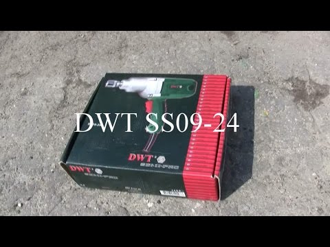 Обзор электрического гайковерта DWT SS09-24