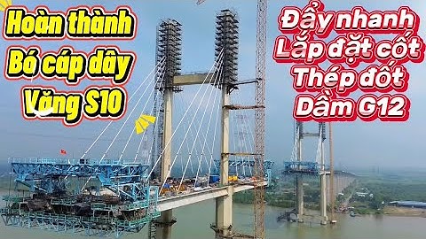 Toàn cảnh thi công cầu Phước Khánh ngày 13/12/2025