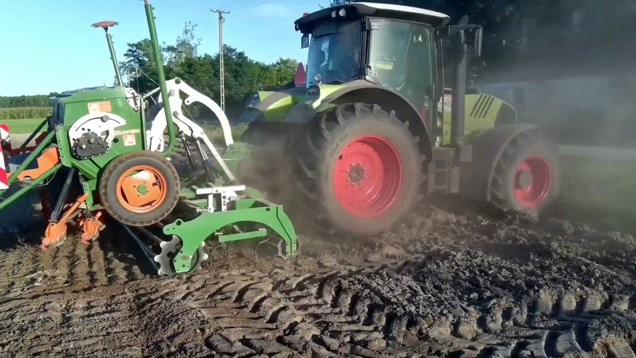 Siew Jęczmienia Ozimego 2025 🌾 CLAAS ARION 640