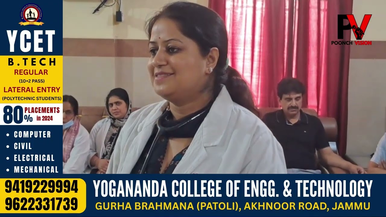 District Commissioner Poonch, Vikas Kundal, visited District Hospital Poonch