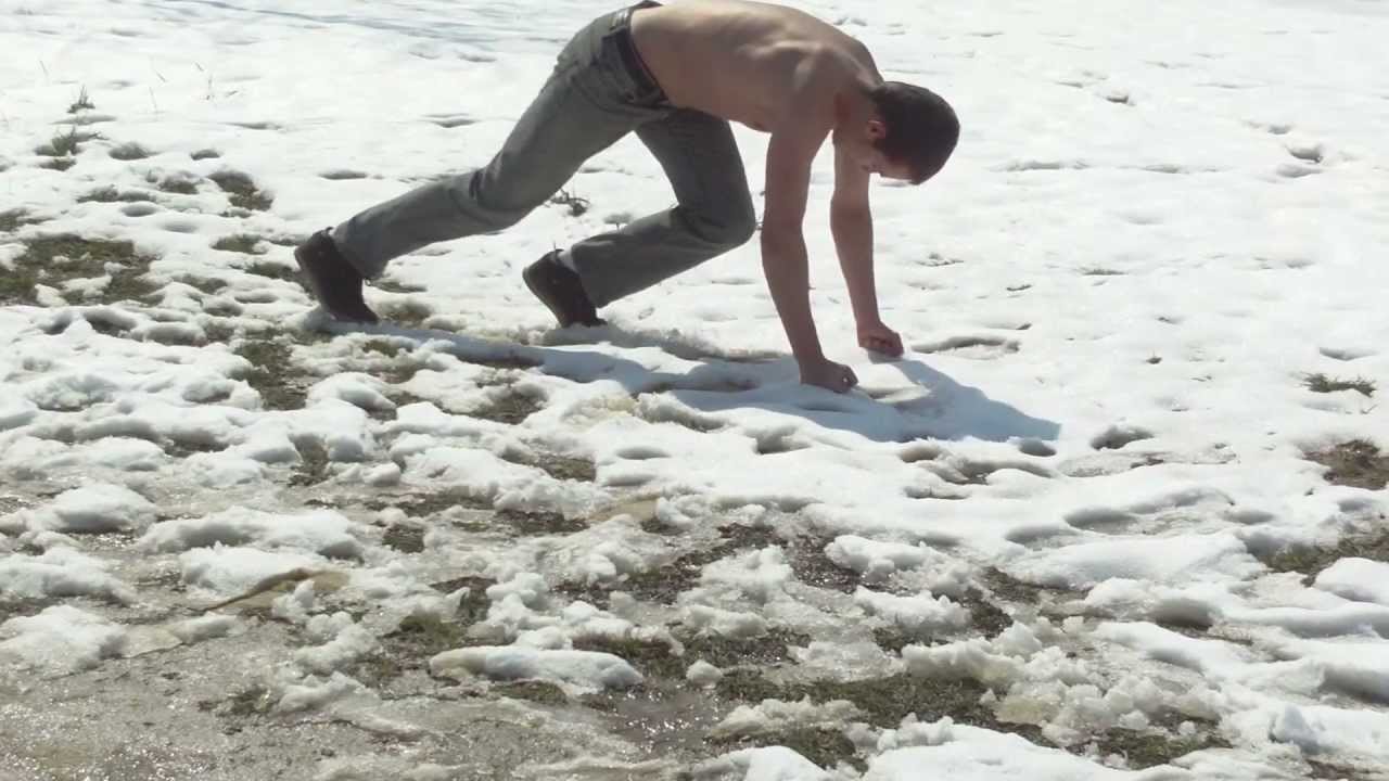 Best Workout in the snow for Fat Body