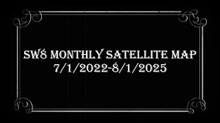 SW8 Monthly Satellite Map Video August 2025