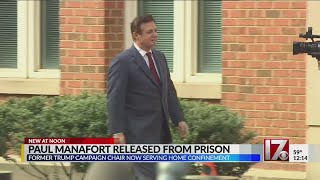 Paul Manafort released from prison